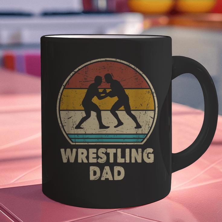 Wrestling Dad Vintage Wrestling Retro Wrestling Lover Graphic Print Coffee Mug Wrestling Dad Vintage Wrestling Retro Wrestling Lover Graphic Print Coffee Mug