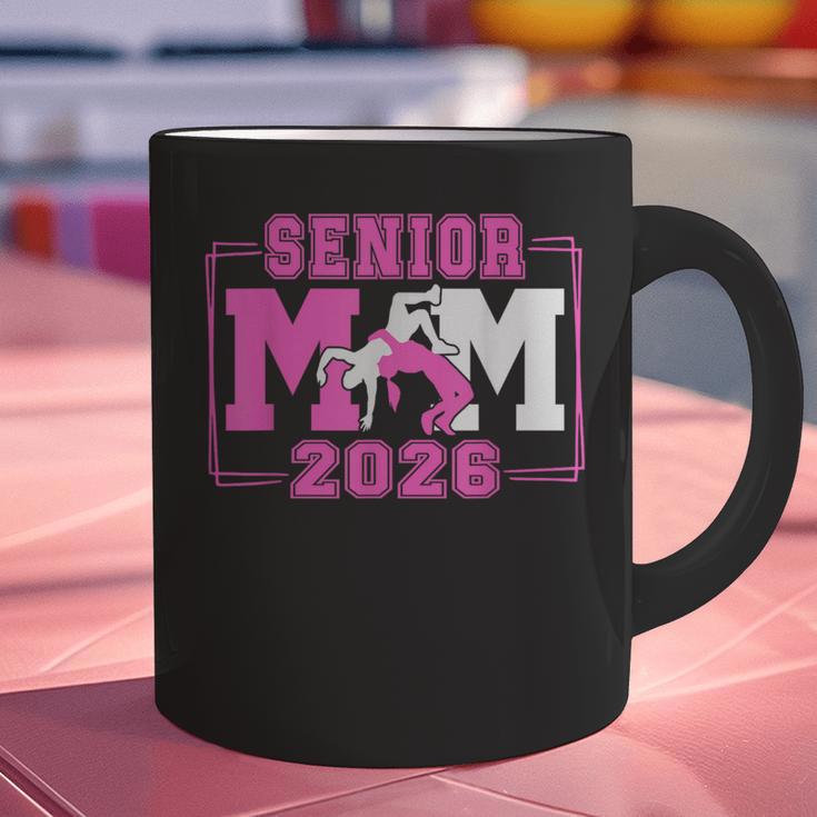 Wrestling Senior Mom Wrestling Senior 2026 Graduation Graphic Print Coffee Mug