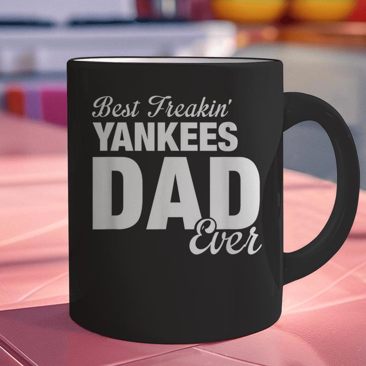 Yankees North Best Freakin' Dad Ever HS Graphic Print Coffee Mug Yankees North Best Freakin' Dad Ever HS Graphic Print Coffee Mug