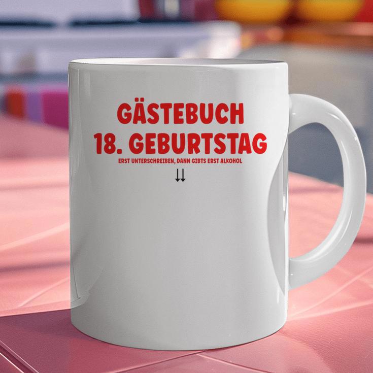 18th Birthday Guest Book Party Memory Graphic Print Coffee Mug