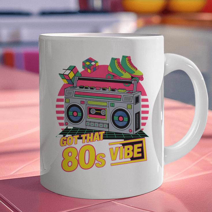 1980s 80s Reunion Nostalgia Memories Music School Grew Up Premium Tri-Blend Graphic Print Coffee Mug