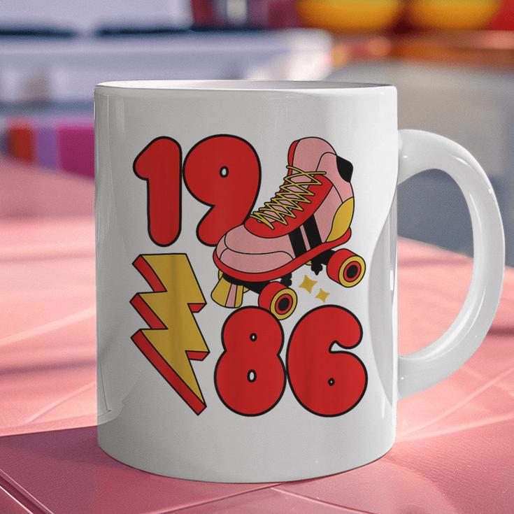 1986 Retro Roller Skate Vintage 80s Nostalgia Collector Graphic Print Coffee Mug 1986 Retro Roller Skate Vintage 80s Nostalgia Collector Graphic Print Coffee Mug