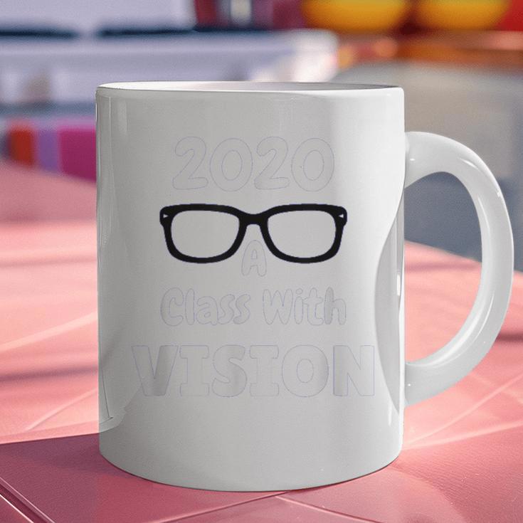 2020 A Class With Vision Perfect Eyesight GraduationGraphic Print Coffee Mug