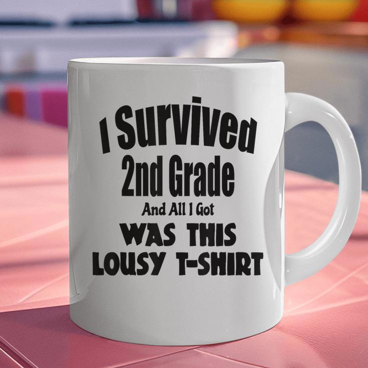 2nd Grade Graduation Boy Girl Graduate Education Graphic Print Coffee Mug