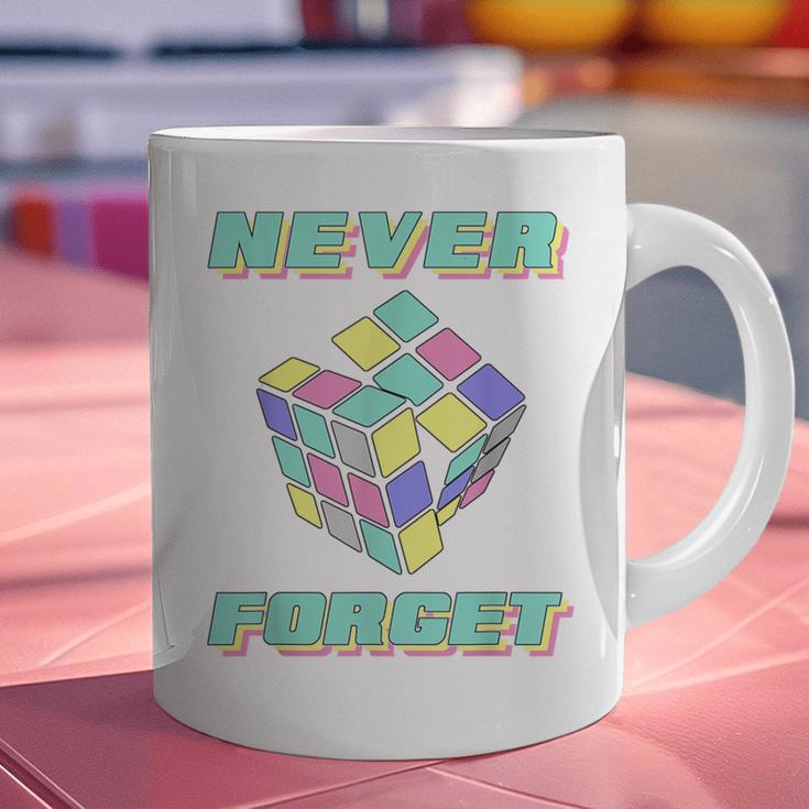 80s 90s Nostalgia Magic Cube Retro Party Costume Graphic Print Coffee Mug