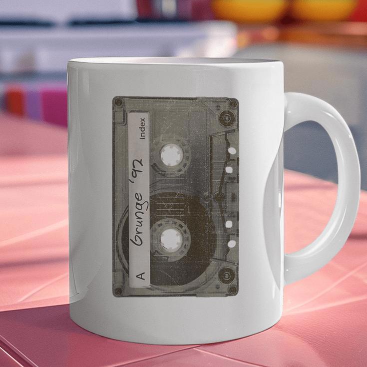 90s MUSIC NOSTALGIA GRAPHIC Raglan Baseball Tee Graphic Print Coffee Mug