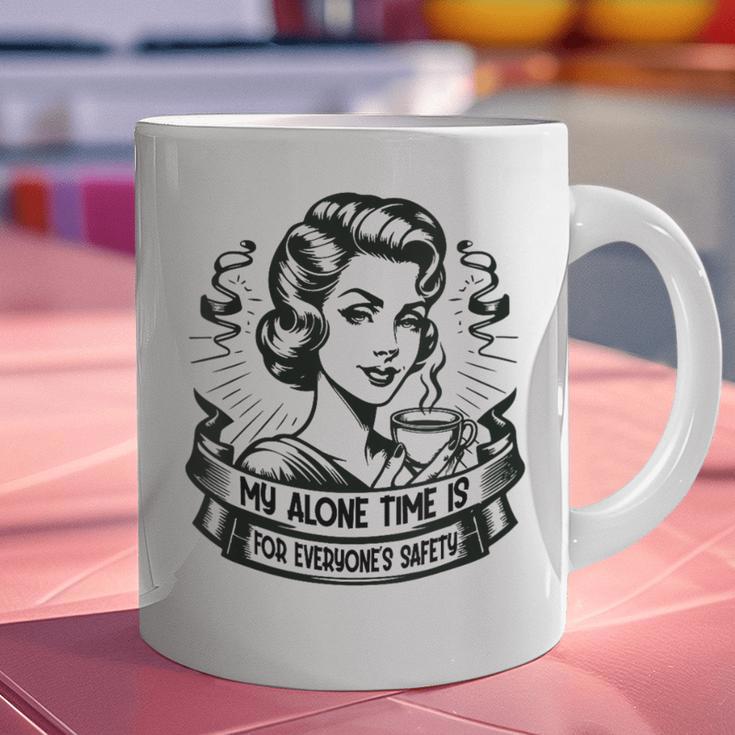 My Alone Time Is For Everyone's Safety Introvert Safety Graphic Print Coffee Mug My Alone Time Is For Everyone's Safety Introvert Safety Graphic Print Coffee Mug