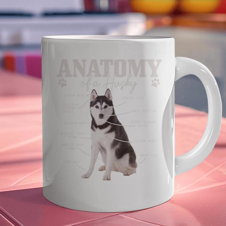 Anatomy Of A Siberian Husky Cute Dog Husky Mom Dad Graphic Print Coffee Mug Anatomy Of A Siberian Husky Cute Dog Husky Mom Dad Graphic Print Coffee Mug