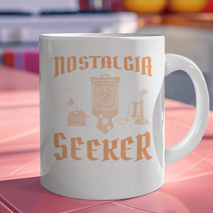 Antique NOSTALGIA SEEKER Antique Collector Graphic Print Coffee Mug Antique NOSTALGIA SEEKER Antique Collector Graphic Print Coffee Mug