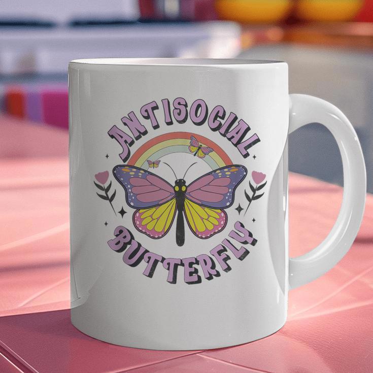 Antisocial Butterfly Tees For Introvert Men Women Girls Graphic Print Coffee Mug Antisocial Butterfly Tees For Introvert Men Women Girls Graphic Print Coffee Mug