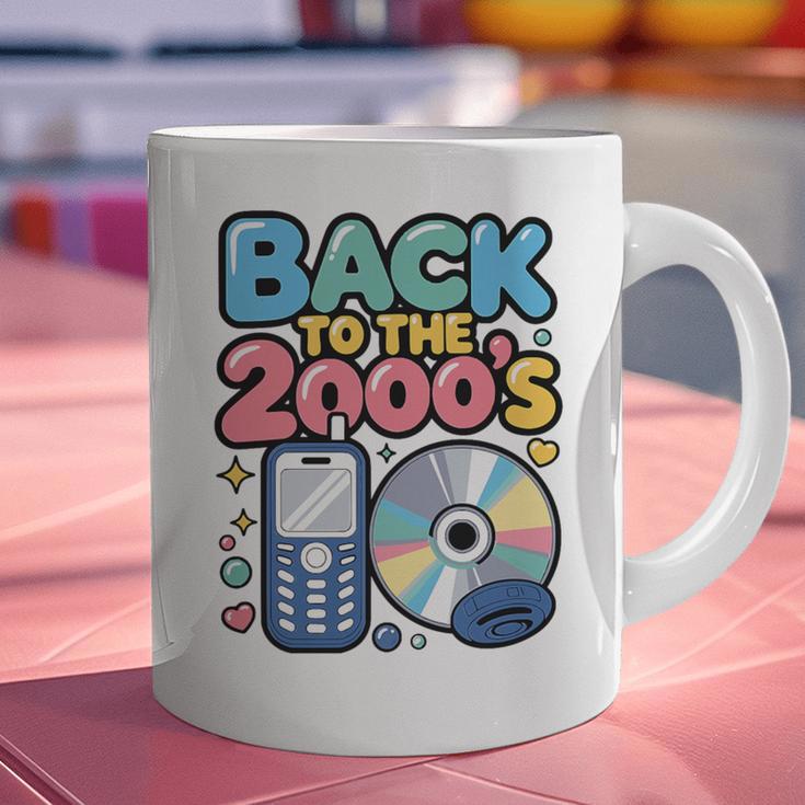 Back To The 2000s Retro Nostalgia Premium Tri-Blend Graphic Print Coffee Mug