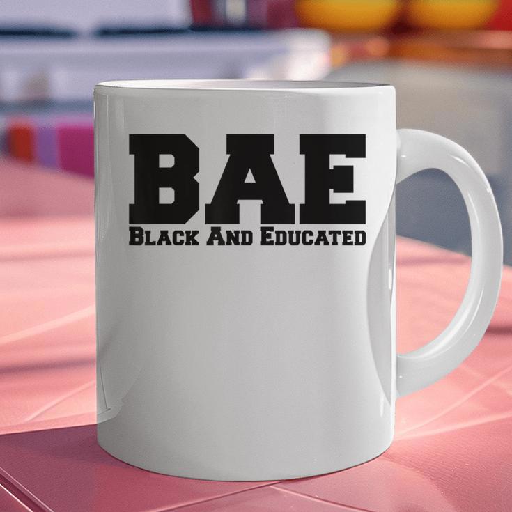 BAE And Educated Black History Month Graduation Graphic Print Coffee Mug