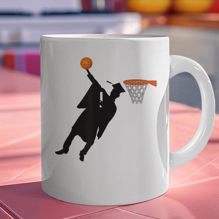 Basketball Slam Dunk Elementary Graduation 2025 6th Grade Graphic Print Coffee Mug