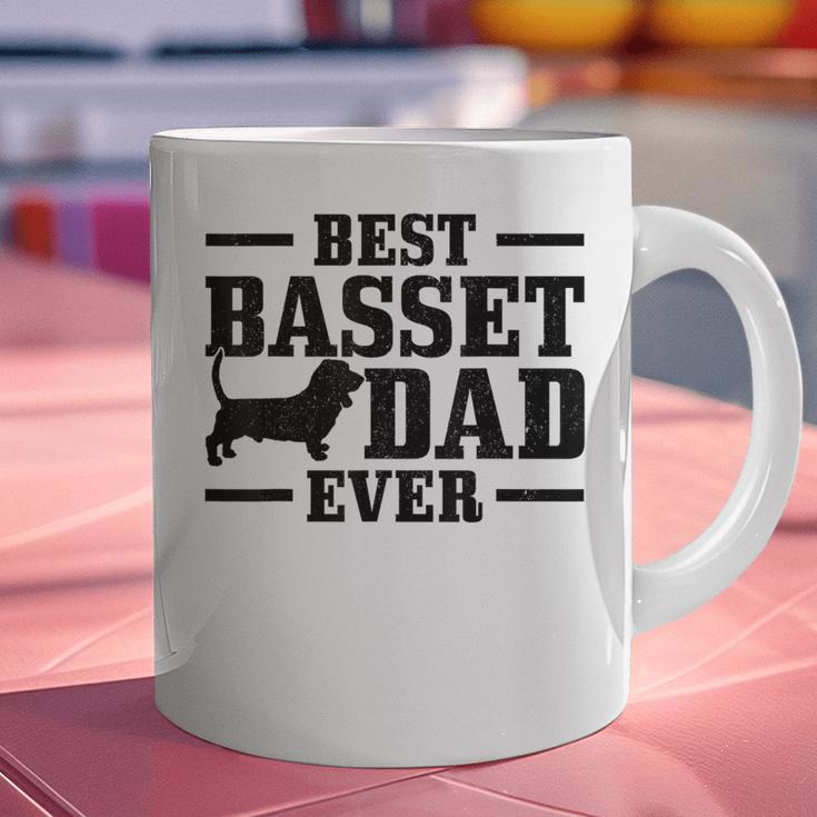 Basset Dad Dog Papa Basset Hound Men Graphic Print Coffee Mug