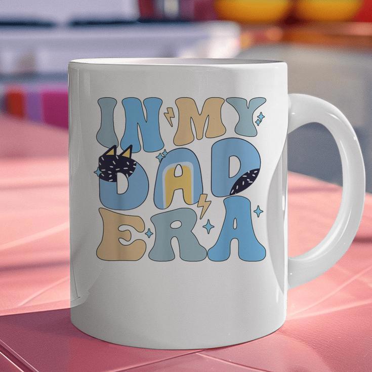 In My Blue Dad Era Cool Dad Father's Day Graphic Print Coffee Mug