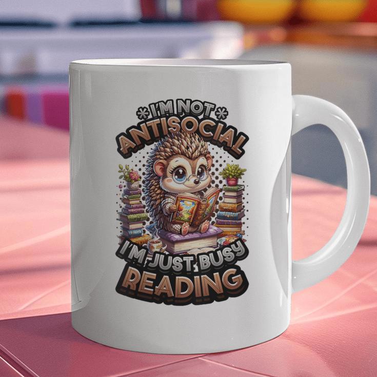Book Lover Hedgehog Reading Books Introvert Bookworm Graphic Print Coffee Mug Book Lover Hedgehog Reading Books Introvert Bookworm Graphic Print Coffee Mug