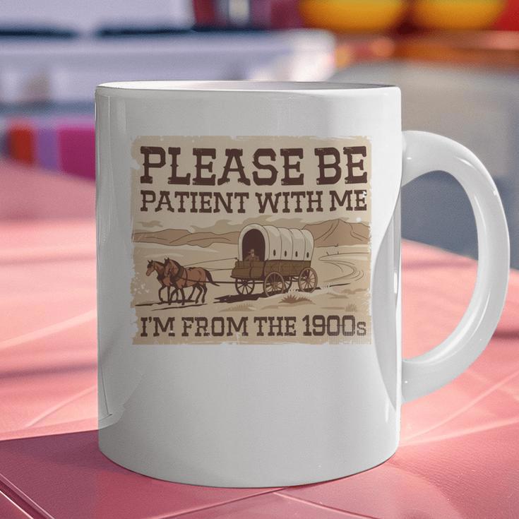 Boomer Millennial Please Be Patient I'm From The 1900s Graphic Print Coffee Mug Boomer Millennial Please Be Patient I'm From The 1900s Graphic Print Coffee Mug