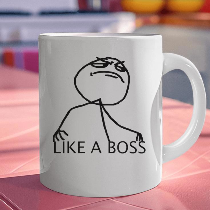Like A Boss Rage Comic Meme Classic Internet Nostalgia Tee Graphic Print Coffee Mug Like A Boss Rage Comic Meme Classic Internet Nostalgia Tee Graphic Print Coffee Mug