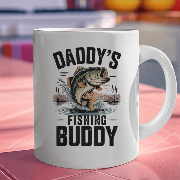 Boy Daddy Fishing Buddy Matching Fishing Bass Fishing Graphic Print Coffee Mug
