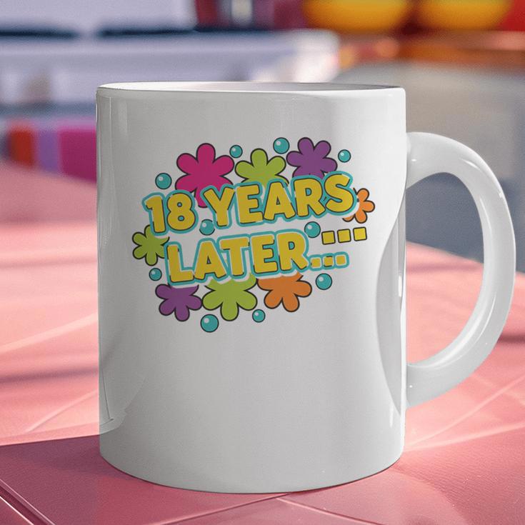 Cartoons Retro 18 Years Later Groovy Pop Art Nostalgia Premium Tri-Blend Graphic Print Coffee Mug Cartoons Retro 18 Years Later Groovy Pop Art Nostalgia Premium Tri-Blend Graphic Print Coffee Mug
