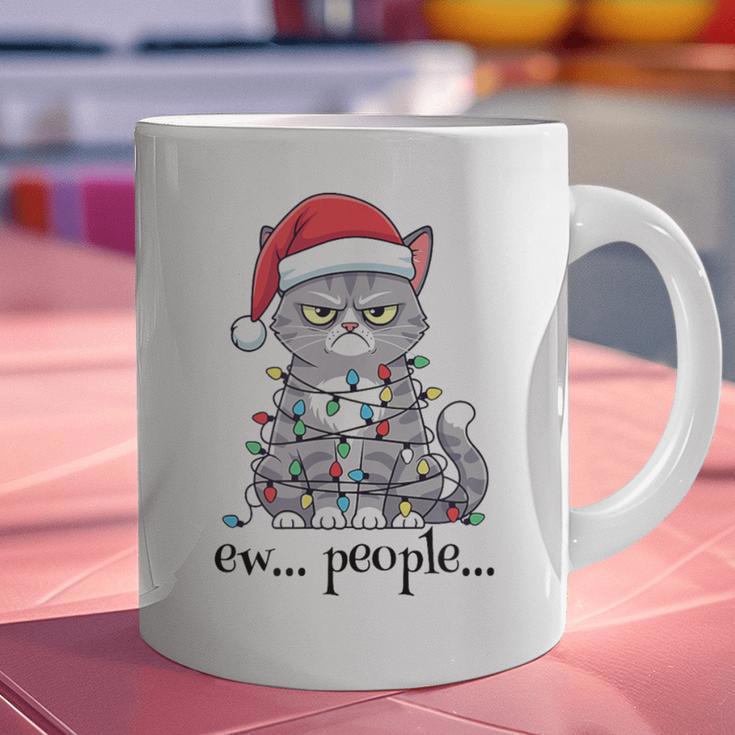 Cat Ew People Adult Humor Introvert Anti-Social Graphic Print Coffee Mug Cat Ew People Adult Humor Introvert Anti-Social Graphic Print Coffee Mug