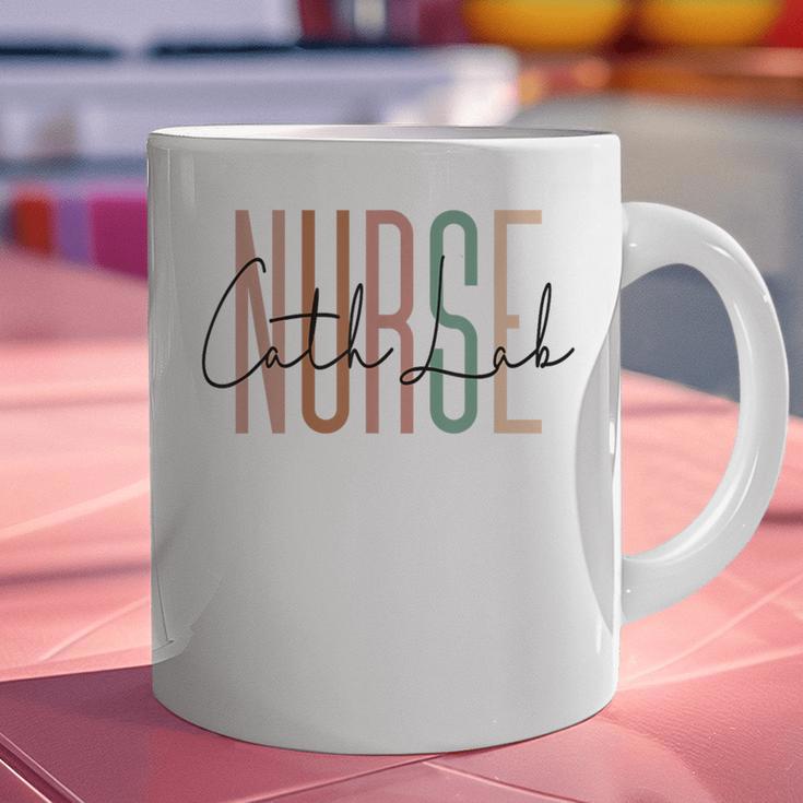 Cath Lab Nurse Catheter Laboratory Nurse Graduation Graphic Print Coffee Mug