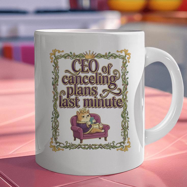 CEO Of Canceling Plans Flake Introvert Friend Premium Tri-Blend Graphic Print Coffee Mug CEO Of Canceling Plans Flake Introvert Friend Premium Tri-Blend Graphic Print Coffee Mug