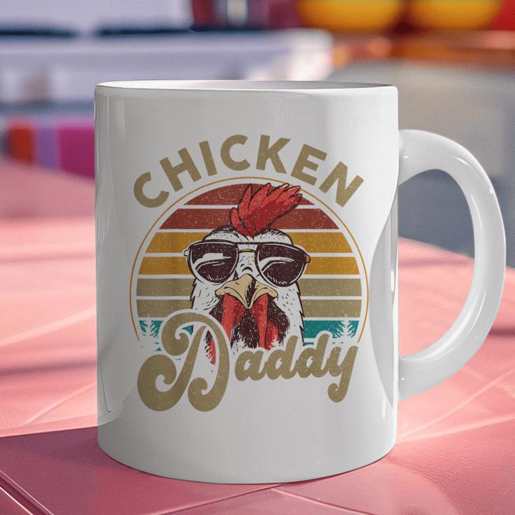 Chicken-Shirt Rooster Daddy Vintage Farmer Dad Father Graphic Print Coffee Mug Chicken-Shirt Rooster Daddy Vintage Farmer Dad Father Graphic Print Coffee Mug
