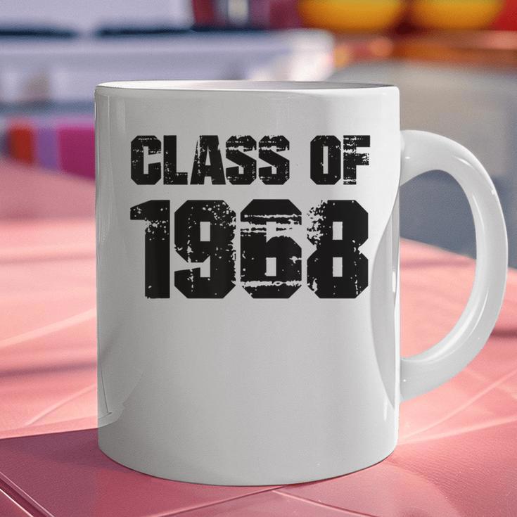Class Of 1968 High School College Graduation Reunion Graphic Print Coffee Mug