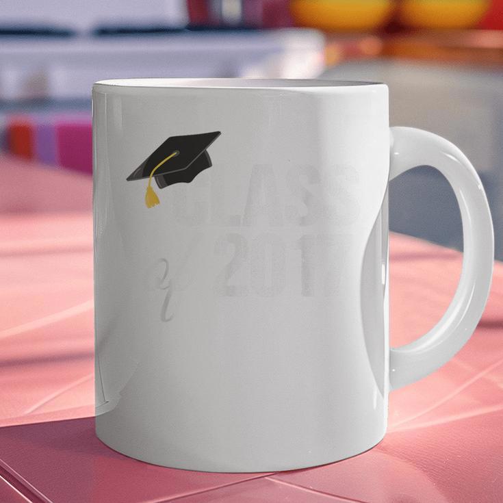 Class Of 2017 Senior Graduation Graphic Print Coffee Mug