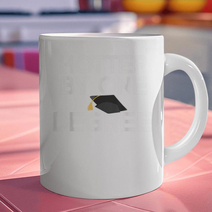 Class Of 2018 Graduation Hotter By One Degree Graphic Print Coffee Mug