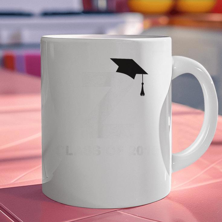 Class Of 2018 Last Name Letter Z Graduation Graphic Print Coffee Mug