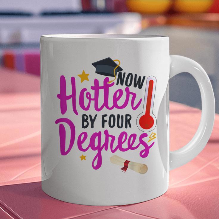 Class Of 2022 Four Degrees Hotter Graduation Day Master Grad Graphic Print Coffee Mug