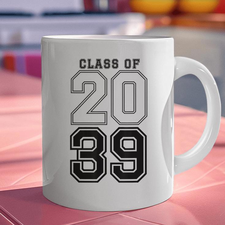 Class Of 2039 Blue Graduation Senior Student Tee Graphic Print Coffee Mug