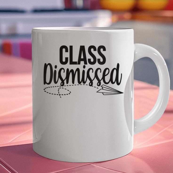 Class Dismissed Graduation End Of School Student Teacher Graphic Print Coffee Mug