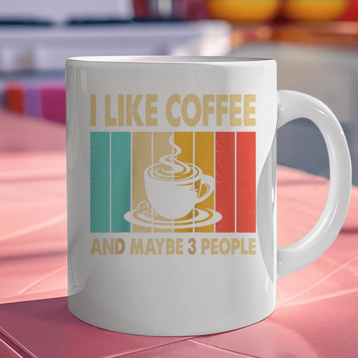 I Like Coffee And Maybe 3 People Introvert Anti-Social Raglan Baseball Tee Graphic Print Coffee Mug I Like Coffee And Maybe 3 People Introvert Anti-Social Raglan Baseball Tee Graphic Print Coffee Mug
