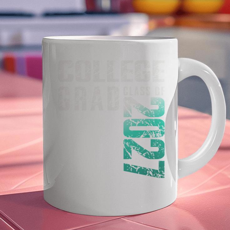 College Grad Class Of 2027 Graduation Graphic Print Coffee Mug