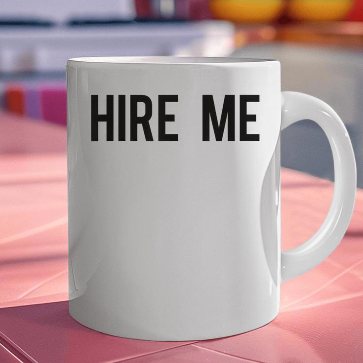 College Graduation Hire Me Graphic Print Coffee Mug