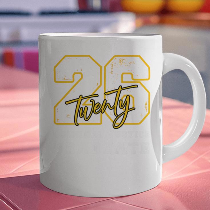 Criminal Justice Graduate Graduated Class Of 2026 Graduation Premium Graphic Print Coffee Mug