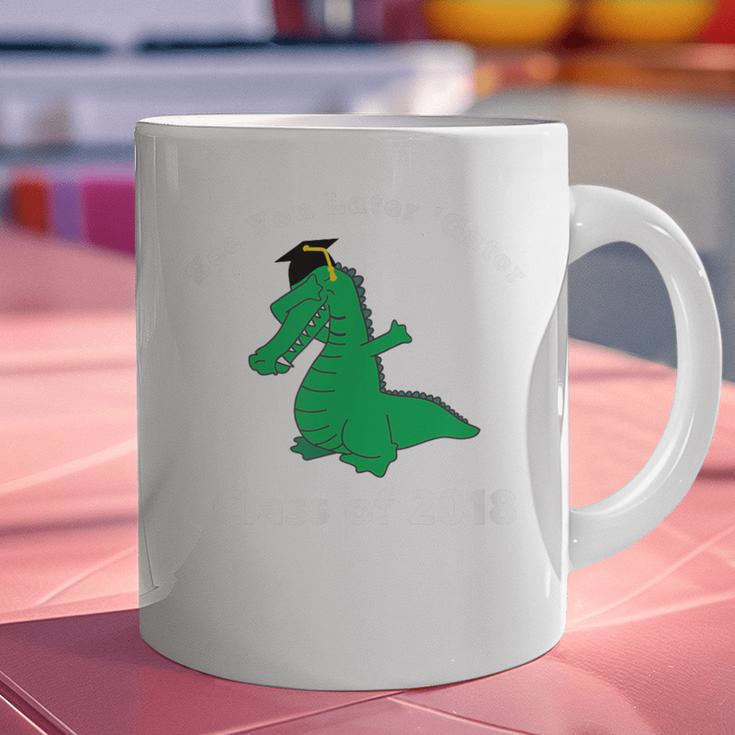 Dabbing Later Gator Graduation Class Of 2018 T-Shirt Graphic Print Coffee Mug