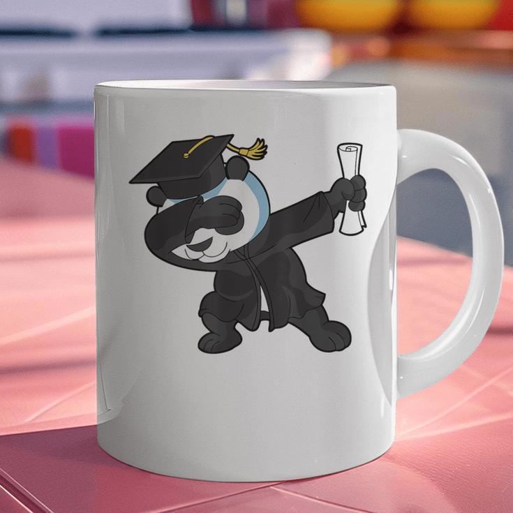 Dabbing Panda Bear Graduation Senior 2019 Shirt Graphic Print Coffee Mug