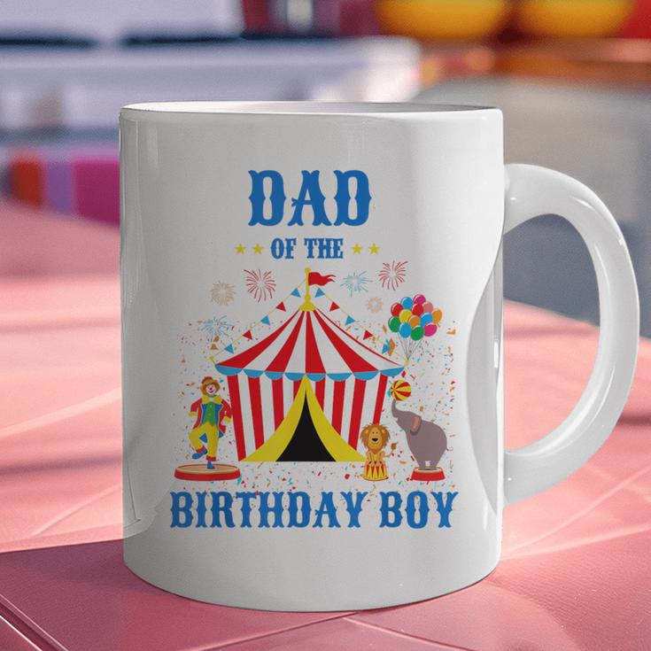 Dad Of The Birthday Boy Circus Ringmaster Party Birthday Graphic Print Coffee Mug Dad Of The Birthday Boy Circus Ringmaster Party Birthday Graphic Print Coffee Mug