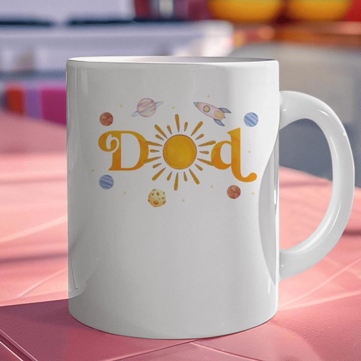 Dad Of The Birthday First Trip Around The Sun Bday Boy Graphic Print Coffee Mug