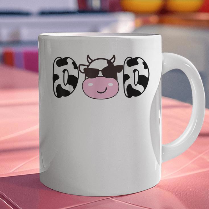 Dad Of The Birthday Girl Cow Daddy Papa Bday Matching Graphic Print Coffee Mug