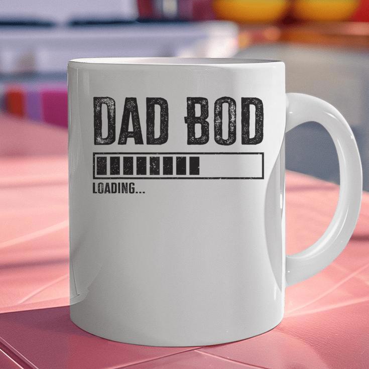 Dad BOD Loading 2024 Dad Fathers Day Baby Announcement Graphic Print Coffee Mug