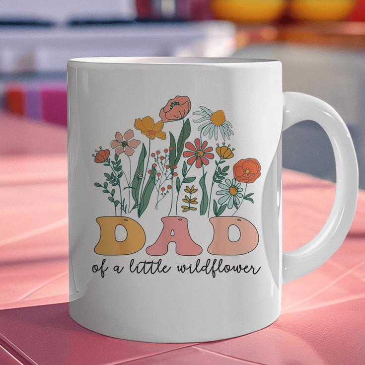 Dad Of The Little Wildflower Birthday Party Baby Shower Graphic Print Coffee Mug