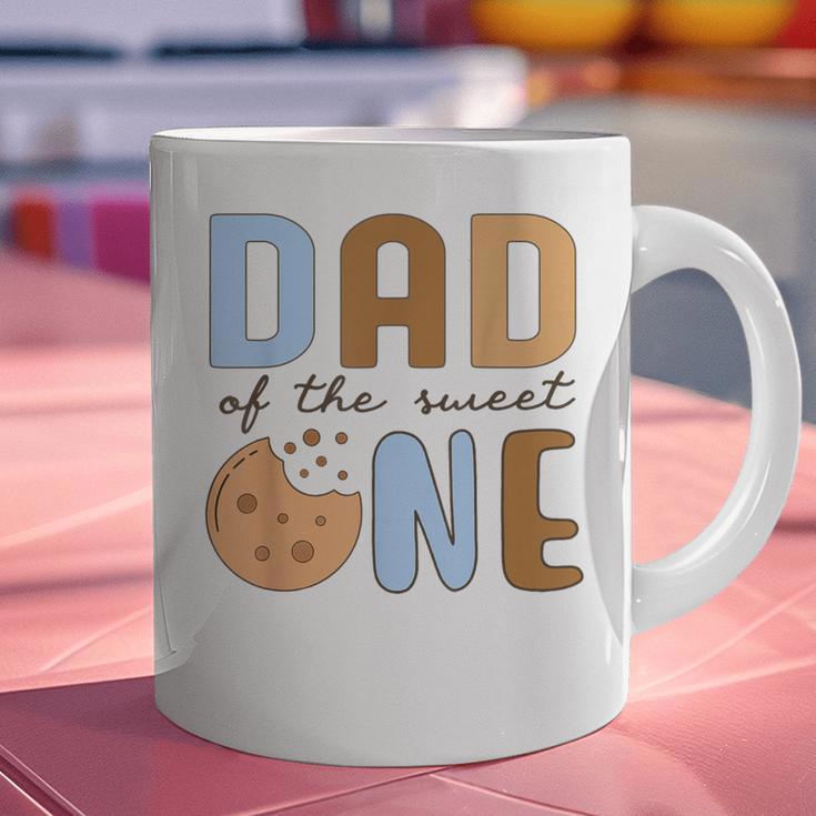 Dad Of The Sweet One Cookies And Milk 1st Birthday Party Graphic Print Coffee Mug