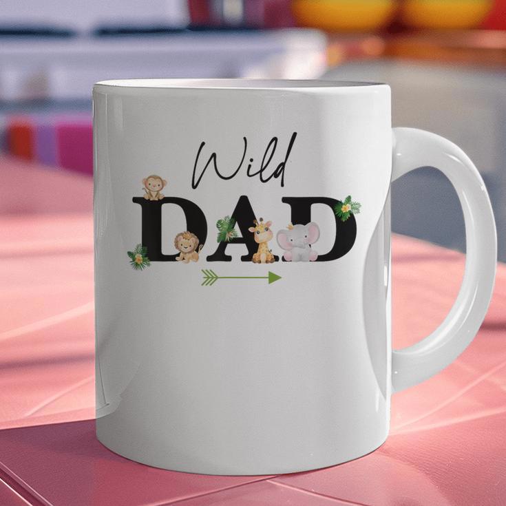 Dad Of The Wild One Zoo Birthday Safari Jungle Animal Graphic Print Coffee Mug Dad Of The Wild One Zoo Birthday Safari Jungle Animal Graphic Print Coffee Mug