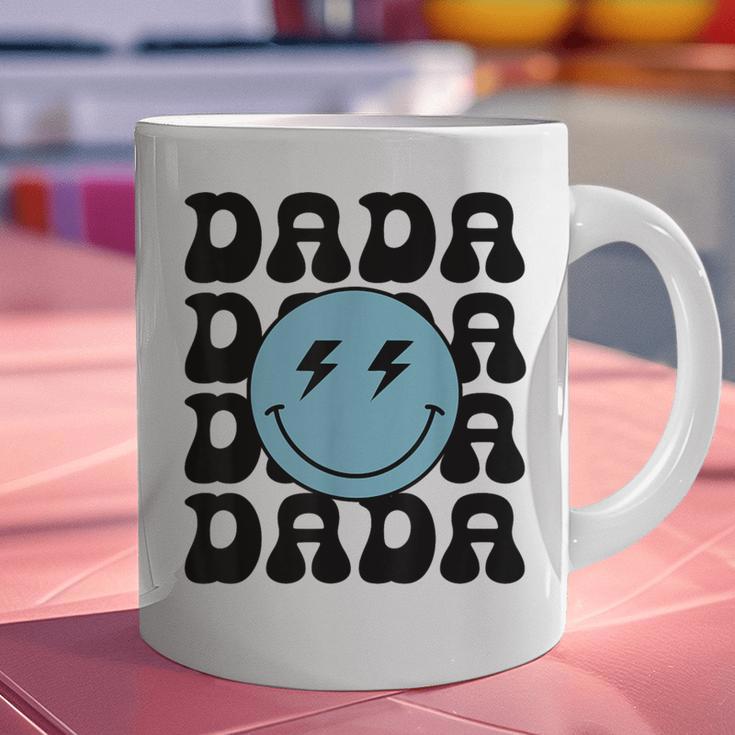 Dada One Happy Dude 1st Birthday Family Matching Graphic Print Coffee Mug