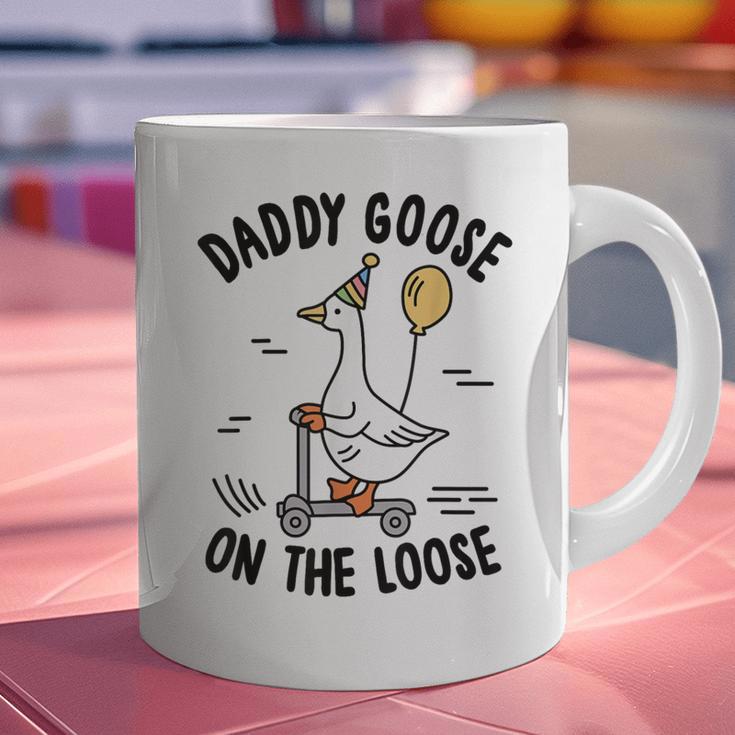Daddy Goose On The Loose Birthday Matching Family Graphic Print Coffee Mug